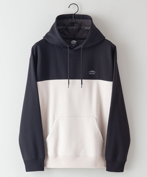 OUTDOOR PRODUCTS APPAREL(アウトドアプロダクツアパレル)の「裏フリース プルオーバー パーカー(パーカー・メンズ・チャコールグレー/ブラック/オリーブ/ベージュ・MEDIUM/LARGE/X-LARGE)」の3枚目の写真
