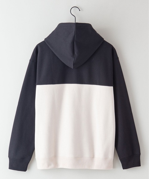 OUTDOOR PRODUCTS APPAREL(アウトドアプロダクツアパレル)の「裏フリース プルオーバー パーカー(パーカー・メンズ・チャコールグレー/ブラック/オリーブ/ベージュ・MEDIUM/LARGE/X-LARGE)」の14枚目の写真