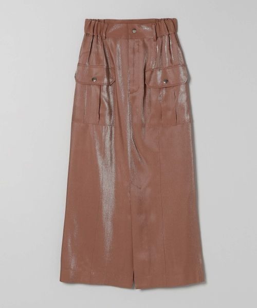 JEANASIS（ジーナシス）の「シャイニーフラップナロースカート