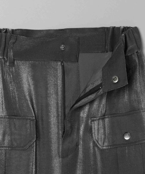 いも男爵様。専用！！ JEANASIS（ジーナシス）の「シャイニーフラップナロースカート