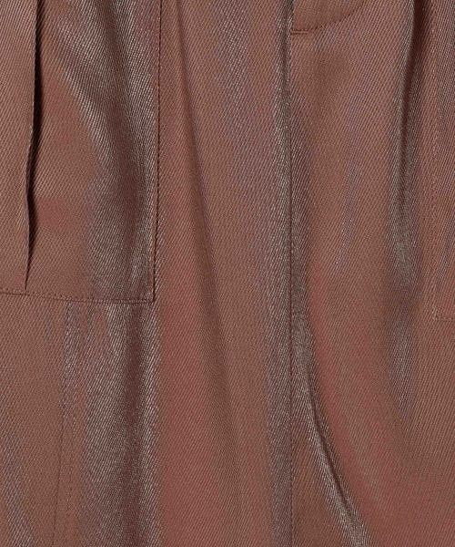 JEANASIS（ジーナシス）の「シャイニーフラップナロースカート/171166