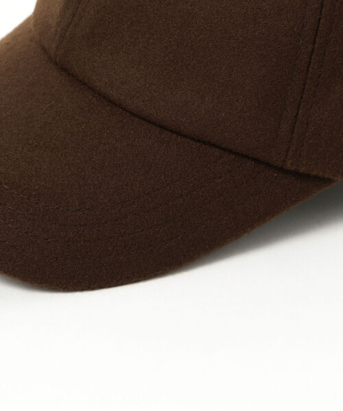 B:MING by BEAMS（ビーミングバイビームス）の「B:MING by BEAMS / マイクロファー 6パネル キャップ（キャップ・メンズ・ブラック/ダークグリーン/ブラウン・ONE SIZE）」の5枚目の写真