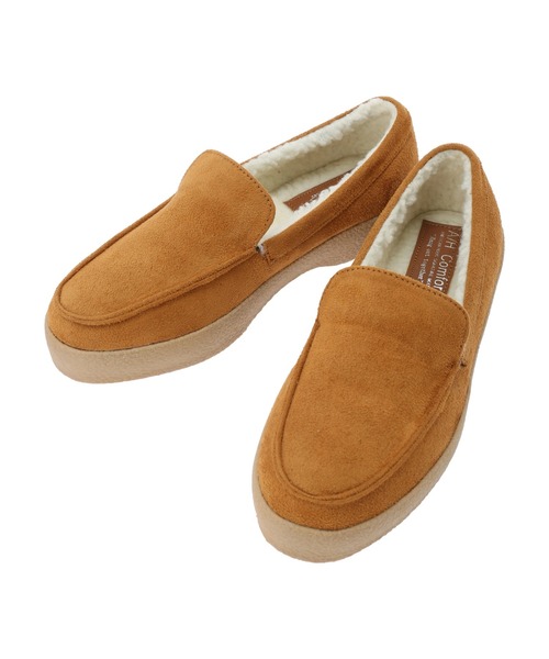 AMERICAN HOLIC（アメリカンホリック）の「インボアモカシューズ（スリッポン・レディース・キャメル/ブラック・S/M/L）」の17枚目の写真