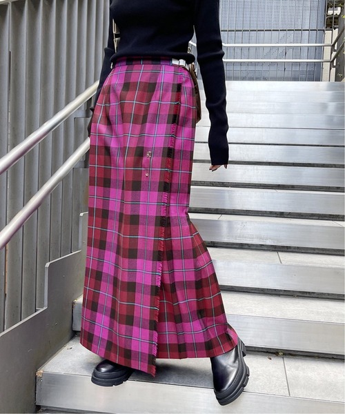 O'NEIL of DUBLIN（オニールオブダブリン）の「【O’Neil of Dublin/オニールオブダブリン】イージーマキシスカート（スカート・レディース・イエロー/ピンク/グリーン・SMALL/MEDIUM）」の16枚目の写真