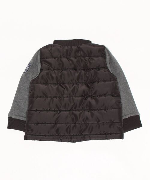 BeBe（ベベ）の「BeBe/タフタ袖付き中綿ジャケット(100~150cm)（その他アウター・キッズ・ブラック・110/120/140/130/150/100）」の10枚目の写真