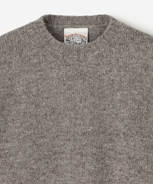Jamieson's of Shetland(ジャミーソンズオブシェトランド)の「Jamieson's Knitwear | クルーネックニット MEN(ニット/セーター・メンズ・Nat/ブルー/グリーン/グレー/レッド/ブラック/ベージュ・48/46/50)」の20枚目の写真