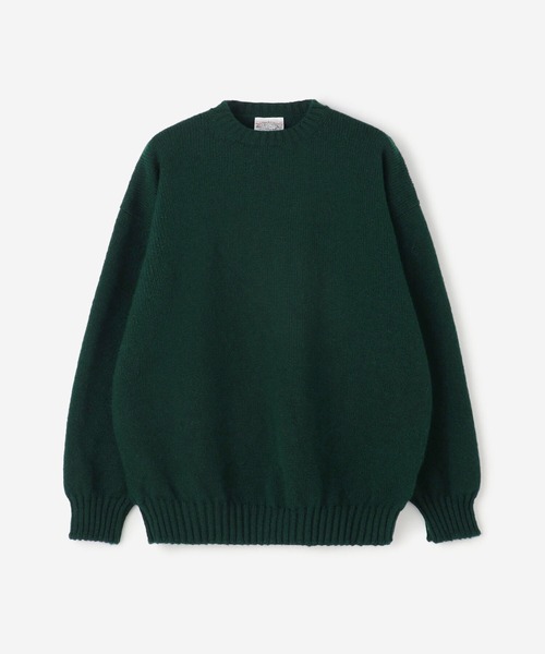 Jamieson's of Shetland(ジャミーソンズオブシェトランド)の「Jamieson's Knitwear | クルーネックニット MEN(ニット/セーター・メンズ・Nat/ブルー/グリーン/グレー/レッド/ブラック/ベージュ・48/46/50)」の13枚目の写真