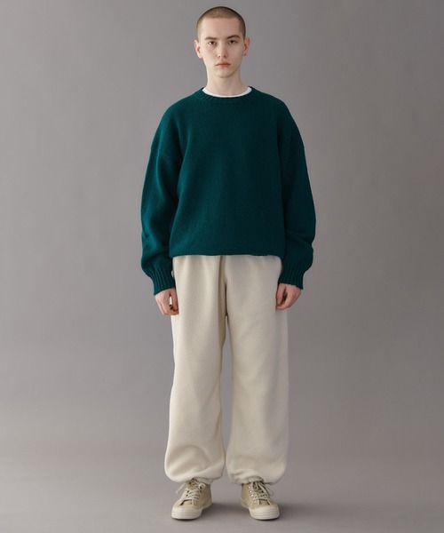 Jamieson's of Shetland(ジャミーソンズオブシェトランド)の「Jamieson's Knitwear | クルーネックニット MEN(ニット/セーター・メンズ・Nat/ブルー/グリーン/グレー/レッド/ブラック/ベージュ・48/46/50)」の14枚目の写真