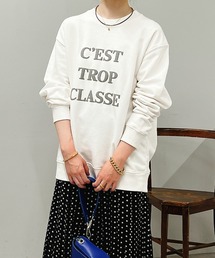 un dix cors | 旬な着こなしに　メッセージスエット(スウェット)