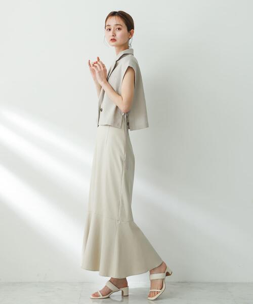 サマーセール★ 美品♡ Christian Doir マーメイド スカート SENSE OF PLACE by URBAN RESEARCH スカート ストレッチハイ