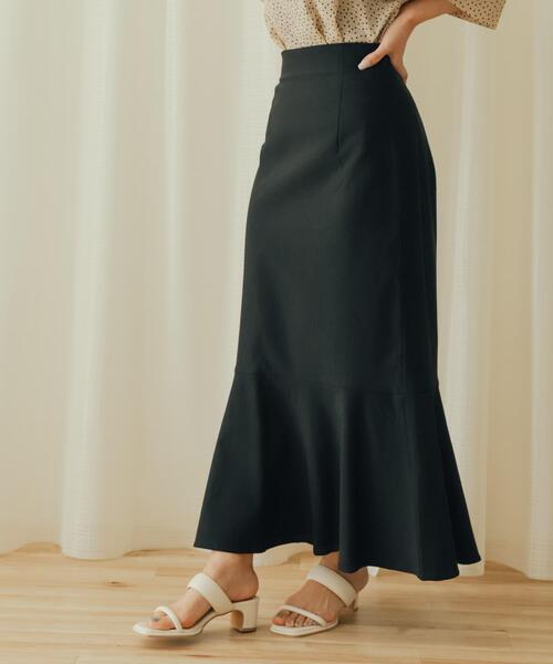 SENSE OF PLACE by URBAN RESEARCH（センスオブプレイスバイアーバンリサーチ）の「ストレッチハイウエストマーメイドスカート（スカート・レディース・ブラック/ライトベージュ/モカ/ミント/ライトブルー・X-SMALL/LARGE/SMALL/TALL/MEDIUM）」の10枚目の写真