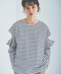 OUTERSUNSET | open shoulder tops(Tシャツ/カットソー)