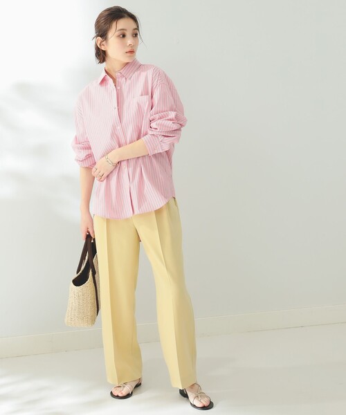 B:MING by BEAMS（ビーミングバイビームス）の「B:MING by BEAMS / テーパード パンツ（スラックス・レディース・クリーム/ブラック/ラベンダー・SMALL/MEDIUM）」の10枚目の写真