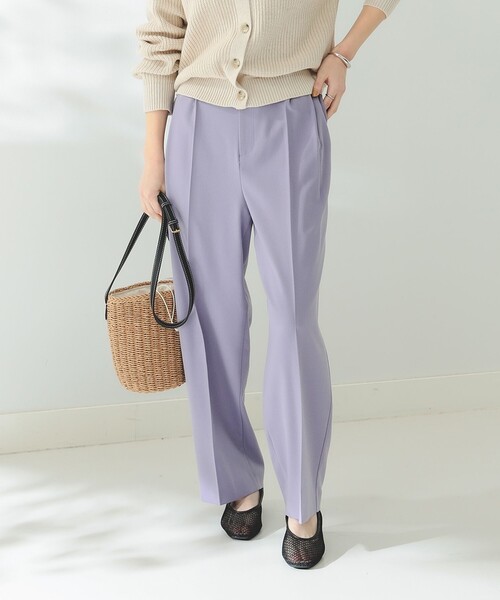 B:MING by BEAMS（ビーミングバイビームス）の「B:MING by BEAMS / テーパード パンツ（スラックス・レディース・クリーム/ブラック/ラベンダー・SMALL/MEDIUM）」の20枚目の写真