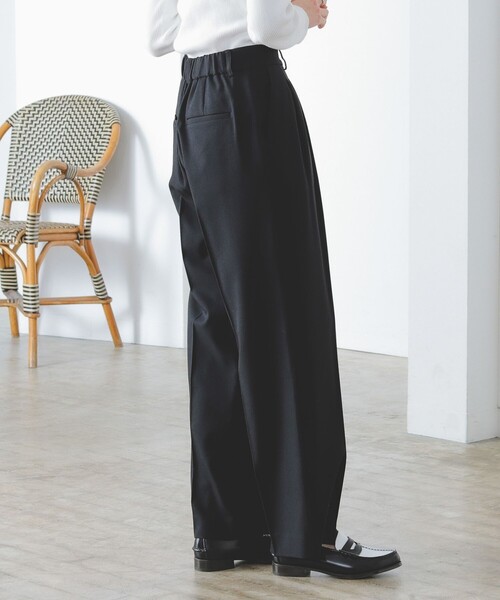 B:MING by BEAMS（ビーミングバイビームス）の「B:MING by BEAMS / テーパード パンツ（スラックス・レディース・クリーム/ブラック/ラベンダー・SMALL/MEDIUM）」の21枚目の写真
