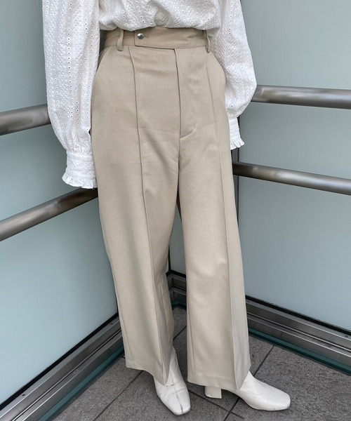 FREE'S MART（フリーズマート）の「センターピンタックワイドパンツ（その他パンツ・レディース・イエロー/ブラック/ナチュラル・マルチサイズ）」の22枚目の写真