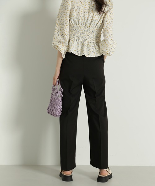 FREE'S MART（フリーズマート）の「センターピンタックワイドパンツ（その他パンツ・レディース・イエロー/ブラック/ナチュラル・マルチサイズ）」の13枚目の写真