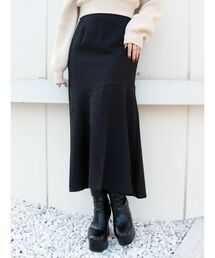 アシメスリットマーメイドスカート