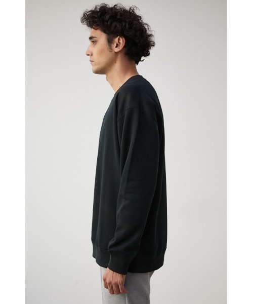 AZUL by moussy(アズールバイマウジー)の「ONE POINT EMBROIDERY TOPS/ワンポイントエンブロイダリートップス(スウェット・メンズ・ベージュ/ブラック/ホワイト/ネイビー・LARGE/MEDIUM)」の18枚目の写真