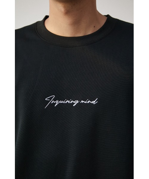 AZUL by moussy(アズールバイマウジー)の「ONE POINT EMBROIDERY TOPS/ワンポイントエンブロイダリートップス(スウェット・メンズ・ベージュ/ブラック/ホワイト/ネイビー・LARGE/MEDIUM)」の20枚目の写真