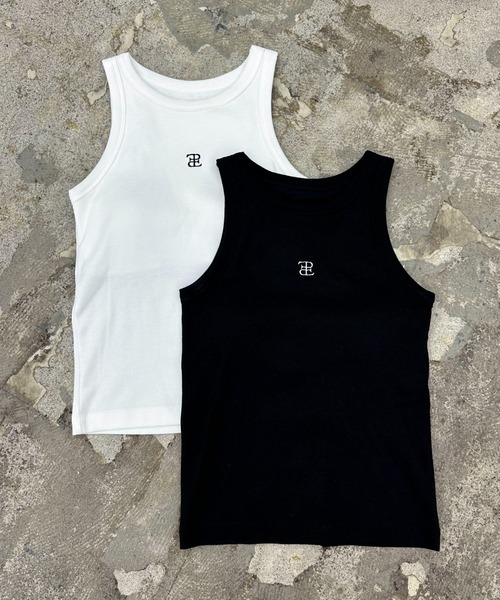 EPIMI E'PIMMY(エピミエピミー)の「カップ付きアメスリタンク(タンクトップ・レディース・ホワイト/オートミール/オフホワイト/ブラック系その他/ブラック/ピンクベージュ・MEDIUM)」の4枚目の写真