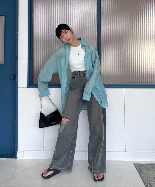 EPIMI E'PIMMY(エピミエピミー)の「カップ付きアメスリタンク(タンクトップ・レディース・ホワイト/オートミール/オフホワイト/ブラック系その他/ブラック/ピンクベージュ・MEDIUM)」の13枚目の写真