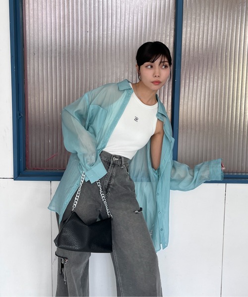 EPIMI E'PIMMY(エピミエピミー)の「カップ付きアメスリタンク(タンクトップ・レディース・ホワイト/オートミール/オフホワイト/ブラック系その他/ブラック/ピンクベージュ・MEDIUM)」の15枚目の写真