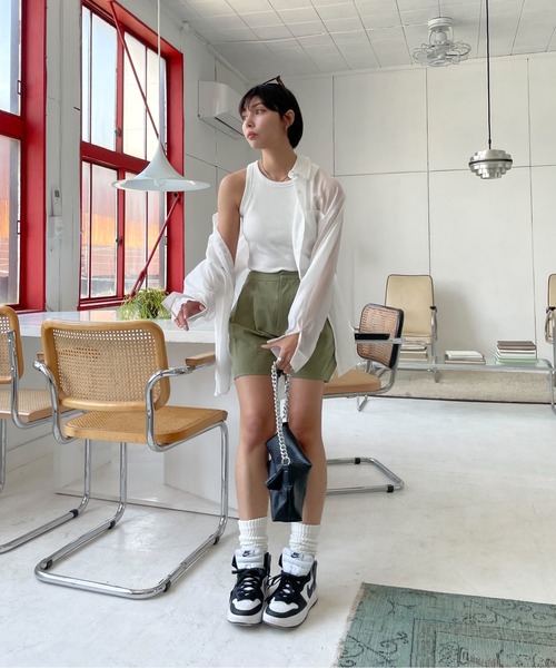 EPIMI E'PIMMY(エピミエピミー)の「カップ付きアメスリタンク(タンクトップ・レディース・ホワイト/オートミール/オフホワイト/ブラック系その他/ブラック/ピンクベージュ・MEDIUM)」の22枚目の写真