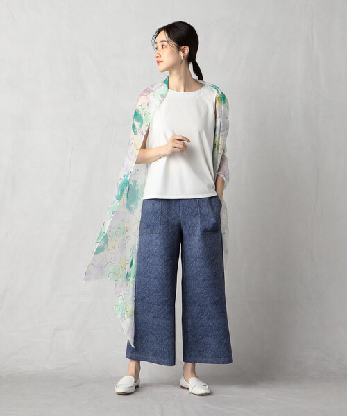 Comme　Ca　Mature（コムサマチュア）の「スパンコール付きタンクトップ（タンクトップ・レディース・ホワイト/グレイッシュベージュ/ブラック・MEDIUM/LARGE）」の4枚目の写真