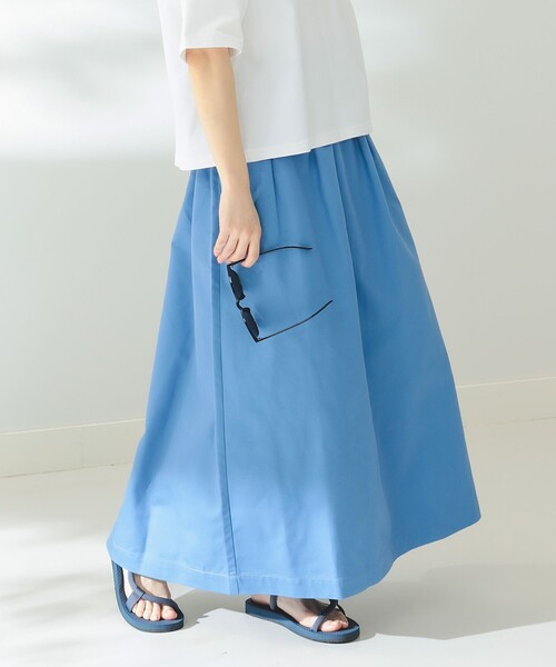 UNIVERSAL OVERALL(ユニバーサルオーバーオール)の「UNIVERSAL OVERALL × B:MING by BEAMS/ 別注 WORKER スカート(スカート・レディース・ブラック/ライトブルー/ホワイト・SMALL/MEDIUM)」の3枚目の写真