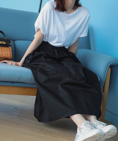 UNIVERSAL OVERALL(ユニバーサルオーバーオール)の「UNIVERSAL OVERALL × B:MING by BEAMS/ 別注 WORKER スカート(スカート・レディース・ブラック/ライトブルー/ホワイト・SMALL/MEDIUM)」の1枚目の写真