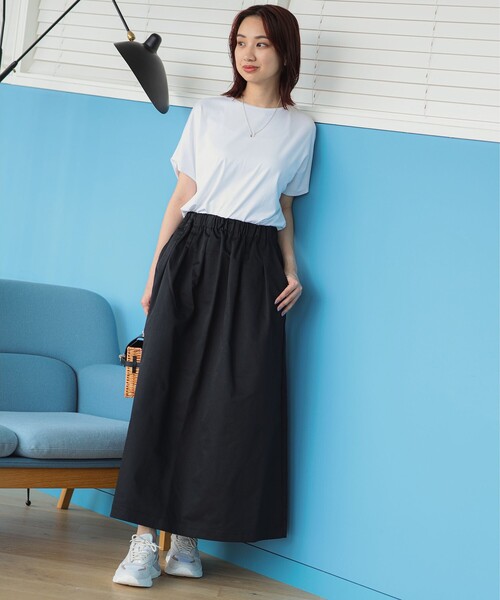 UNIVERSAL OVERALL(ユニバーサルオーバーオール)の「UNIVERSAL OVERALL × B:MING by BEAMS/ 別注 WORKER スカート(スカート・レディース・ブラック/ライトブルー/ホワイト・SMALL/MEDIUM)」の17枚目の写真