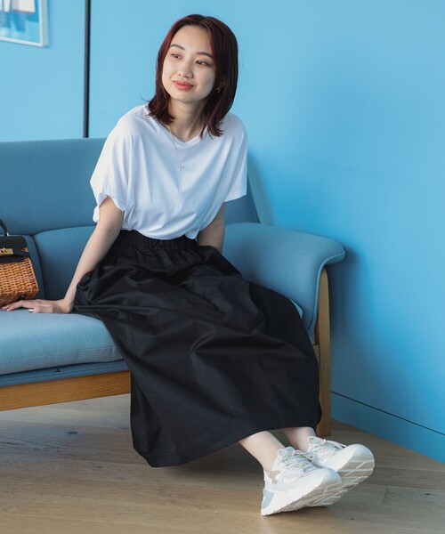 UNIVERSAL OVERALL(ユニバーサルオーバーオール)の「UNIVERSAL OVERALL × B:MING by BEAMS/ 別注 WORKER スカート(スカート・レディース・ブラック/ライトブルー/ホワイト・SMALL/MEDIUM)」の15枚目の写真