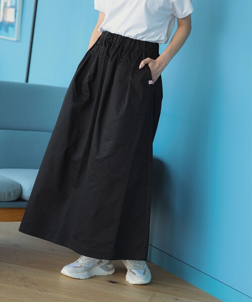 UNIVERSAL OVERALL(ユニバーサルオーバーオール)の「UNIVERSAL OVERALL × B:MING by BEAMS/ 別注 WORKER スカート(スカート・レディース・ブラック/ライトブルー/ホワイト・SMALL/MEDIUM)」の13枚目の写真