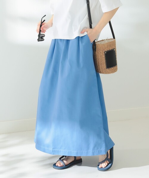 UNIVERSAL OVERALL(ユニバーサルオーバーオール)の「UNIVERSAL OVERALL × B:MING by BEAMS/ 別注 WORKER スカート(スカート・レディース・ブラック/ライトブルー/ホワイト・SMALL/MEDIUM)」の14枚目の写真