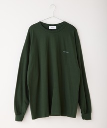WHIMSIC | 【UNISEX】エンブロイダリーロゴロングスリーブTEE(Tシャツ/カットソー)