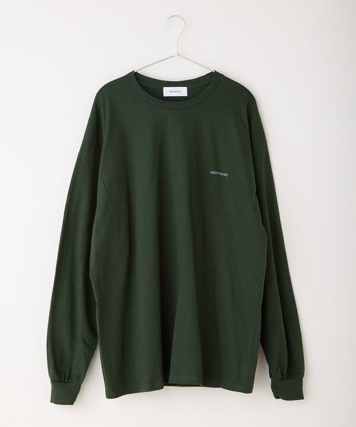 WHIMSIC（ウィムジック）の「【UNISEX】エンブロイダリーロゴ