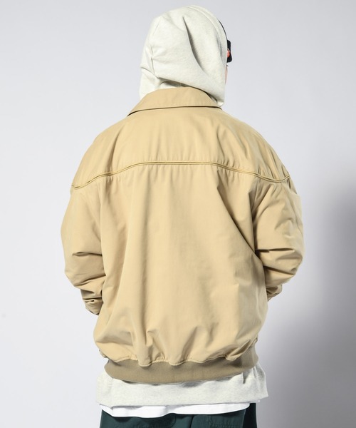 Lafayette（ラファイエット）の「LFYT ラファイエット [Lafayette] - アウトロー ブルゾン ペイズリー柄 ダービージャケット [PAISLEY LINED DERBY JACKET]（ブルゾン・メンズ・ベージュ/ブラック・LARGE/X-LARGE/XX-LARGE/MEDIUM）」の20枚目の写真