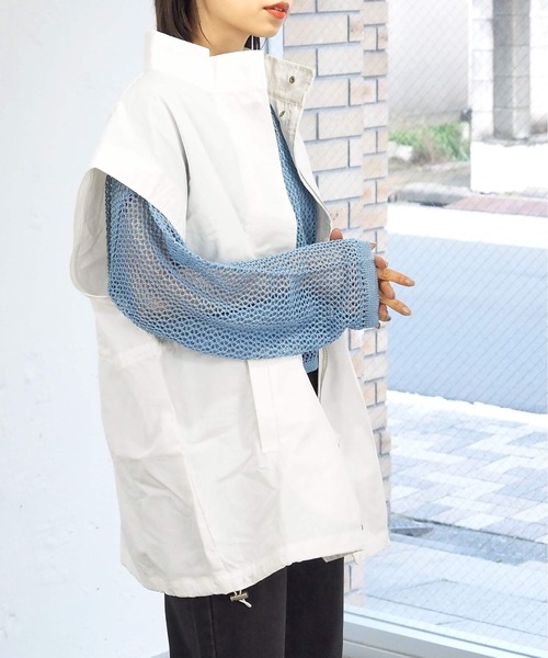 tiptop(ティップトップ)の「【2024SS新色登場】ナイロン袖取り外しブルゾン(ブルゾン・レディース・ブラック/カーキ/オフホワイト/カーキ系/グレー系その他・FREE)」の14枚目の写真