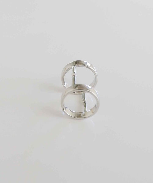 minsobi(ミンソビ)の「ジョイントリング ユニセックスリング(リング・メンズ・シルバー・FREE)」の9枚目の写真