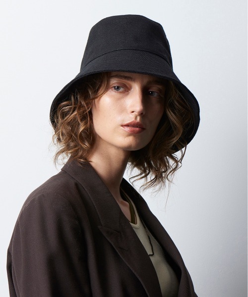 La Maison de Lyllis(メゾンドリリス)の「【La Maison de Lyllis】リネンポットハット LINEN POT HAT 2231001(ハット・レディース・ブラック/ベージュ・FREE)」の11枚目の写真