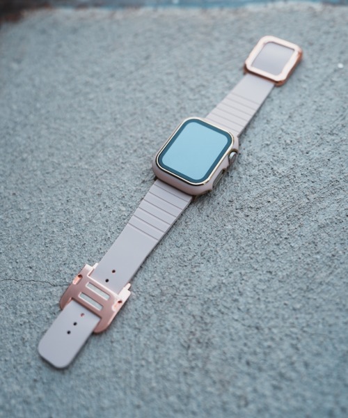 zandy(ズィーアンドワイ)の「zandy ズィー・アンド・ワイ / Apple Watch【マグネットシリコンバンド】アップルウォッチバンド マグネットバックル /// silicone1(デジタル腕時計・メンズ・パープル/オリーブ/ピンク/シルバー/ライトグレー/ホワイト×ブラック/ブラック×ホワイト/ブラック×ブラック/ピンクゴールド/ブラック×シルバー/ブラック×ゴールド/ホワイト×シルバー/ホワイト×ゴールド・S/M)」の11枚目の写真