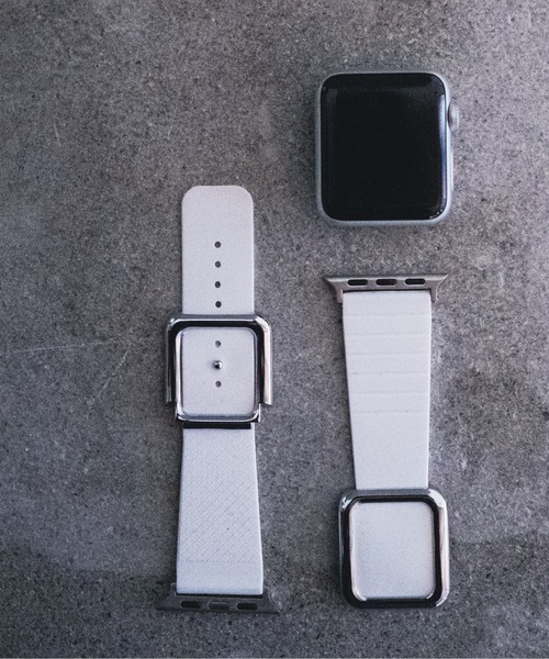 zandy(ズィーアンドワイ)の「zandy ズィー・アンド・ワイ / Apple Watch【マグネットシリコンバンド】アップルウォッチバンド マグネットバックル /// silicone1(デジタル腕時計・メンズ・パープル/オリーブ/ピンク/シルバー/ライトグレー/ホワイト×ブラック/ブラック×ホワイト/ブラック×ブラック/ピンクゴールド/ブラック×シルバー/ブラック×ゴールド/ホワイト×シルバー/ホワイト×ゴールド・S/M)」の3枚目の写真