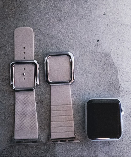 zandy(ズィーアンドワイ)の「zandy ズィー・アンド・ワイ / Apple Watch【マグネットシリコンバンド】アップルウォッチバンド マグネットバックル /// silicone1(デジタル腕時計・メンズ・パープル/オリーブ/ピンク/シルバー/ライトグレー/ホワイト×ブラック/ブラック×ホワイト/ブラック×ブラック/ピンクゴールド/ブラック×シルバー/ブラック×ゴールド/ホワイト×シルバー/ホワイト×ゴールド・S/M)」の12枚目の写真