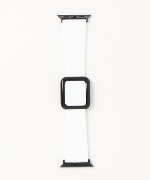 zandy(ズィーアンドワイ)の「zandy ズィー・アンド・ワイ / Apple Watch【マグネットシリコンバンド】アップルウォッチバンド マグネットバックル /// silicone1(デジタル腕時計・メンズ・パープル/オリーブ/ピンク/シルバー/ライトグレー/ホワイト×ブラック/ブラック×ホワイト/ブラック×ブラック/ピンクゴールド/ブラック×シルバー/ブラック×ゴールド/ホワイト×シルバー/ホワイト×ゴールド・S/M)」の18枚目の写真