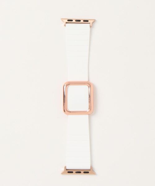 zandy(ズィーアンドワイ)の「zandy ズィー・アンド・ワイ / Apple Watch【マグネットシリコンバンド】アップルウォッチバンド マグネットバックル /// silicone1(デジタル腕時計・メンズ・パープル/オリーブ/ピンク/シルバー/ライトグレー/ホワイト×ブラック/ブラック×ホワイト/ブラック×ブラック/ピンクゴールド/ブラック×シルバー/ブラック×ゴールド/ホワイト×シルバー/ホワイト×ゴールド・S/M)」の19枚目の写真