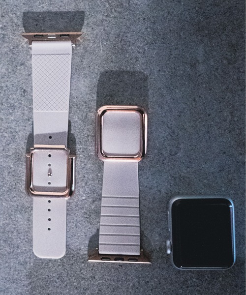 zandy(ズィーアンドワイ)の「zandy ズィー・アンド・ワイ / Apple Watch【マグネットシリコンバンド】アップルウォッチバンド マグネットバックル /// silicone1(デジタル腕時計・メンズ・パープル/オリーブ/ピンク/シルバー/ライトグレー/ホワイト×ブラック/ブラック×ホワイト/ブラック×ブラック/ピンクゴールド/ブラック×シルバー/ブラック×ゴールド/ホワイト×シルバー/ホワイト×ゴールド・S/M)」の15枚目の写真