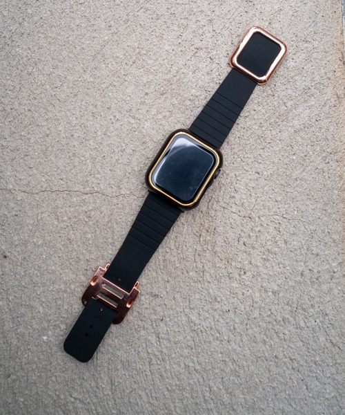 zandy(ズィーアンドワイ)の「zandy ズィー・アンド・ワイ / Apple Watch【マグネットシリコンバンド】アップルウォッチバンド マグネットバックル /// silicone1(デジタル腕時計・メンズ・パープル/オリーブ/ピンク/シルバー/ライトグレー/ホワイト×ブラック/ブラック×ホワイト/ブラック×ブラック/ピンクゴールド/ブラック×シルバー/ブラック×ゴールド/ホワイト×シルバー/ホワイト×ゴールド・S/M)」の16枚目の写真