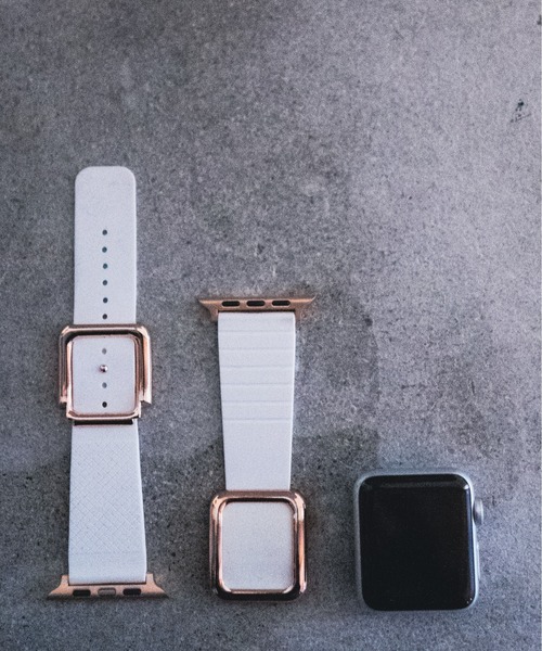 zandy(ズィーアンドワイ)の「zandy ズィー・アンド・ワイ / Apple Watch【マグネットシリコンバンド】アップルウォッチバンド マグネットバックル /// silicone1(デジタル腕時計・メンズ・パープル/オリーブ/ピンク/シルバー/ライトグレー/ホワイト×ブラック/ブラック×ホワイト/ブラック×ブラック/ピンクゴールド/ブラック×シルバー/ブラック×ゴールド/ホワイト×シルバー/ホワイト×ゴールド・S/M)」の17枚目の写真