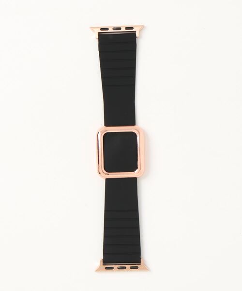 zandy(ズィーアンドワイ)の「zandy ズィー・アンド・ワイ / Apple Watch【マグネットシリコンバンド】アップルウォッチバンド マグネットバックル /// silicone1(デジタル腕時計・メンズ・パープル/オリーブ/ピンク/シルバー/ライトグレー/ホワイト×ブラック/ブラック×ホワイト/ブラック×ブラック/ピンクゴールド/ブラック×シルバー/ブラック×ゴールド/ホワイト×シルバー/ホワイト×ゴールド・S/M)」の22枚目の写真